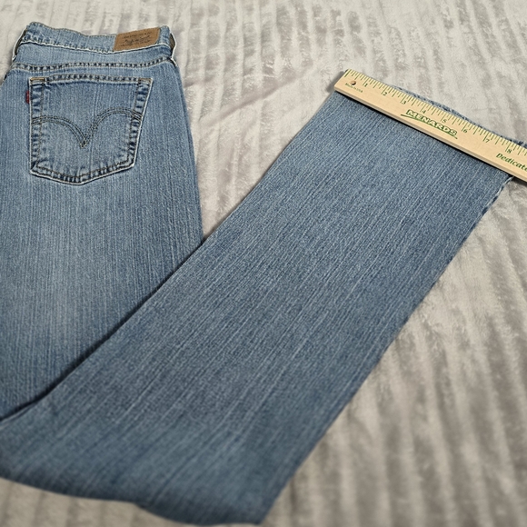 Levi’s 735 Denim - Levi’s 735 Bootcut Jeans Women 32x32 Light Wash Stretch Cowgirl Western Denim559